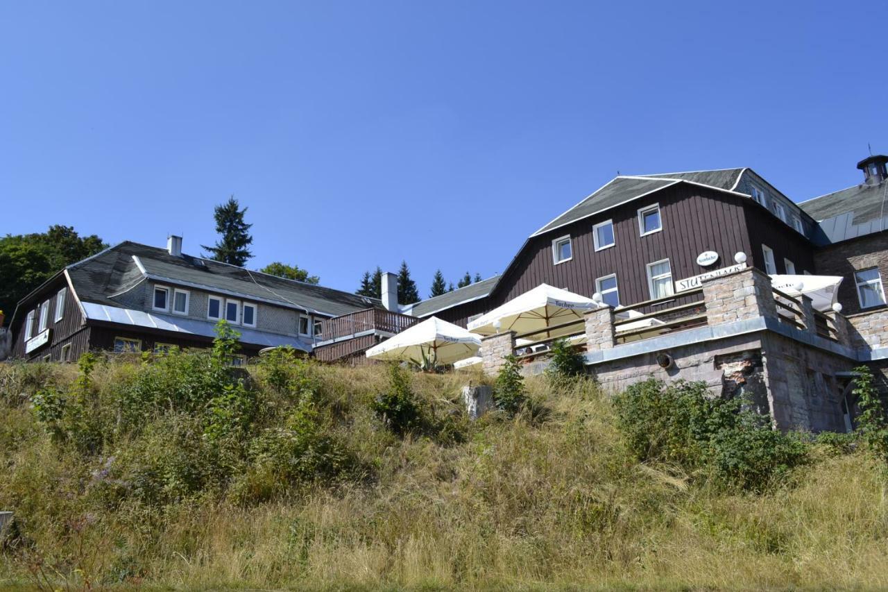 Berghotel Stutenhaus Schmiedefeld am Rennsteig Esterno foto